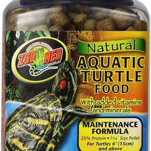 Zoo Med Natural Aquatic Turtle Food - Maintenance Formula - 6.5 Ounce