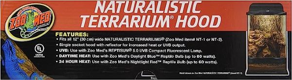 Zoo Med Naturalistic Terrarium Hood - 12 inch - Image 2