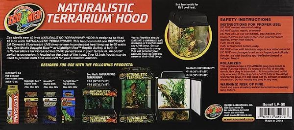 Zoo Med Naturalistic Terrarium Hood - 12 inch - Image 3