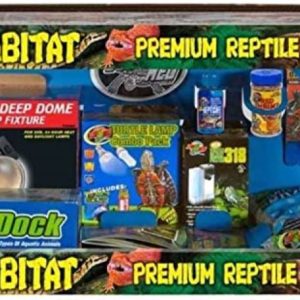 Zoo Med Reptihabitat Aquatic Turtle Kit - 20 Gallon