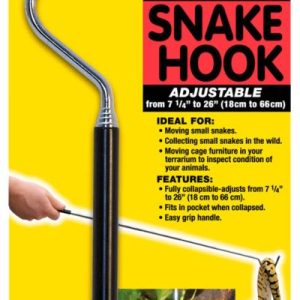 Zoo Med Deluxe Collapsible Snake Hook - 7.25 - 26 Inch