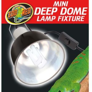 Zoo Med Mini Deep Dome Lamp Fixture - 5.5 inch