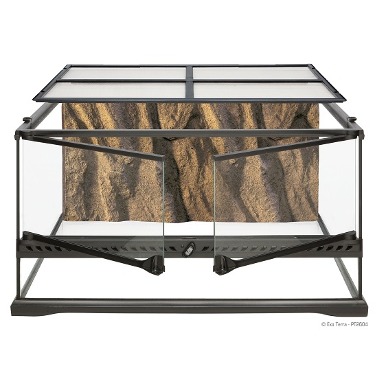 Exo Terra Natural Terrarium - Advanced Reptile Habitat - Low - 24in x 18in x 12in