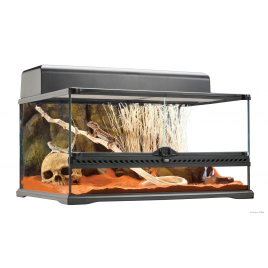 Exo Terra Natural Terrarium - Advanced Reptile Habitat - Low - 24in x 18in x 12in - Image 2