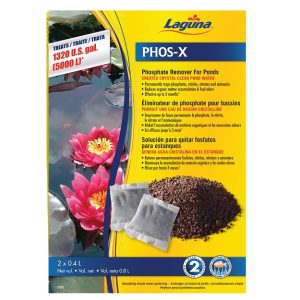 Laguna Phos-X Pond Phosphate Remover – string algae remover – treats 1320 gal.