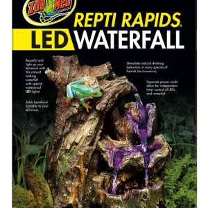 Zoo Med ReptiRapids LED Waterfall - Wood - Medium
