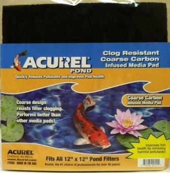 Acurel Pond Coarse Carbon-Infused Pad