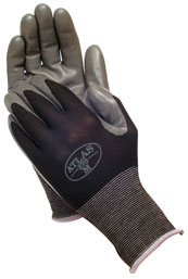 Black Nitrile Touch Gloves