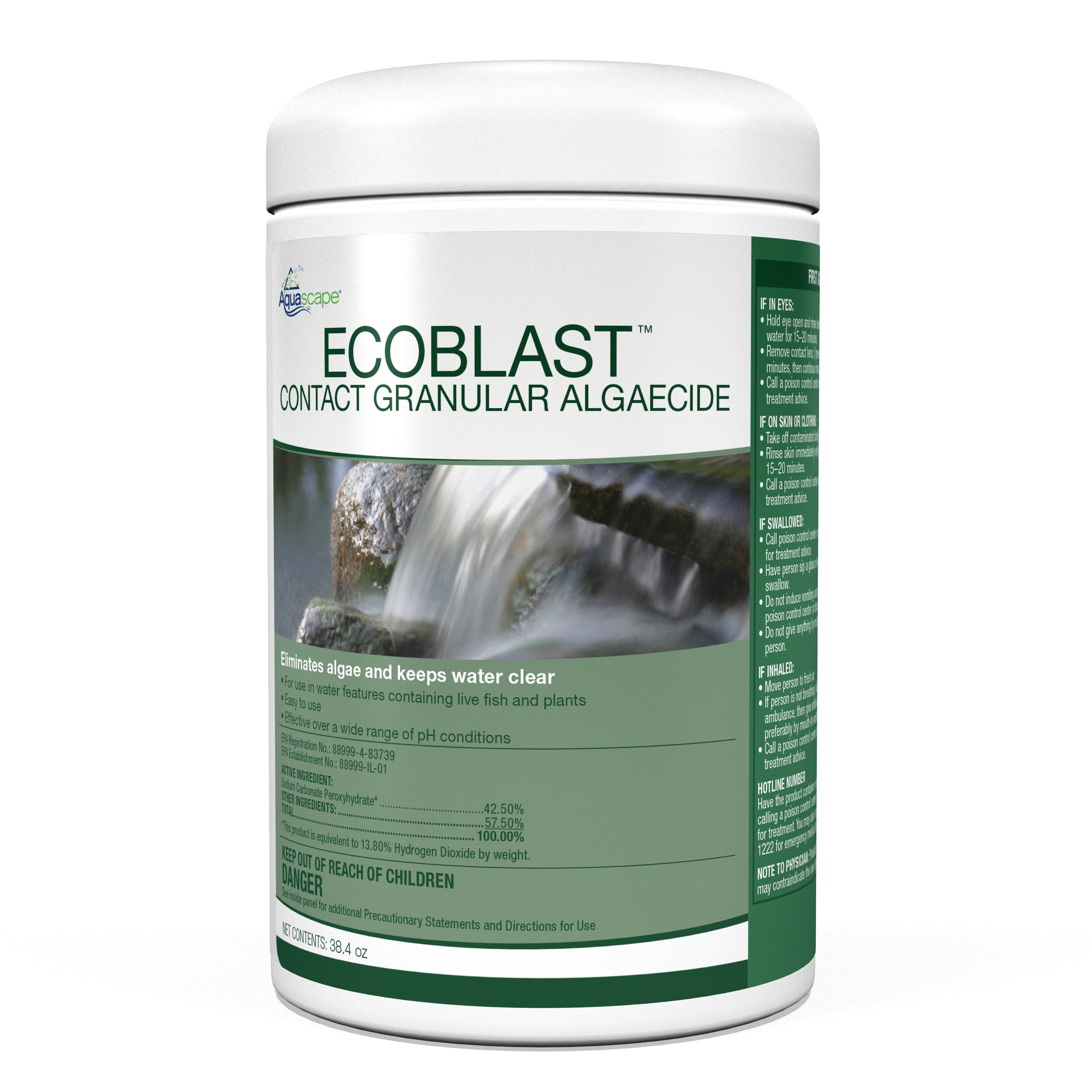 EcoBlast Contract Granular Algaecide - 1.1kg / 38.4oz