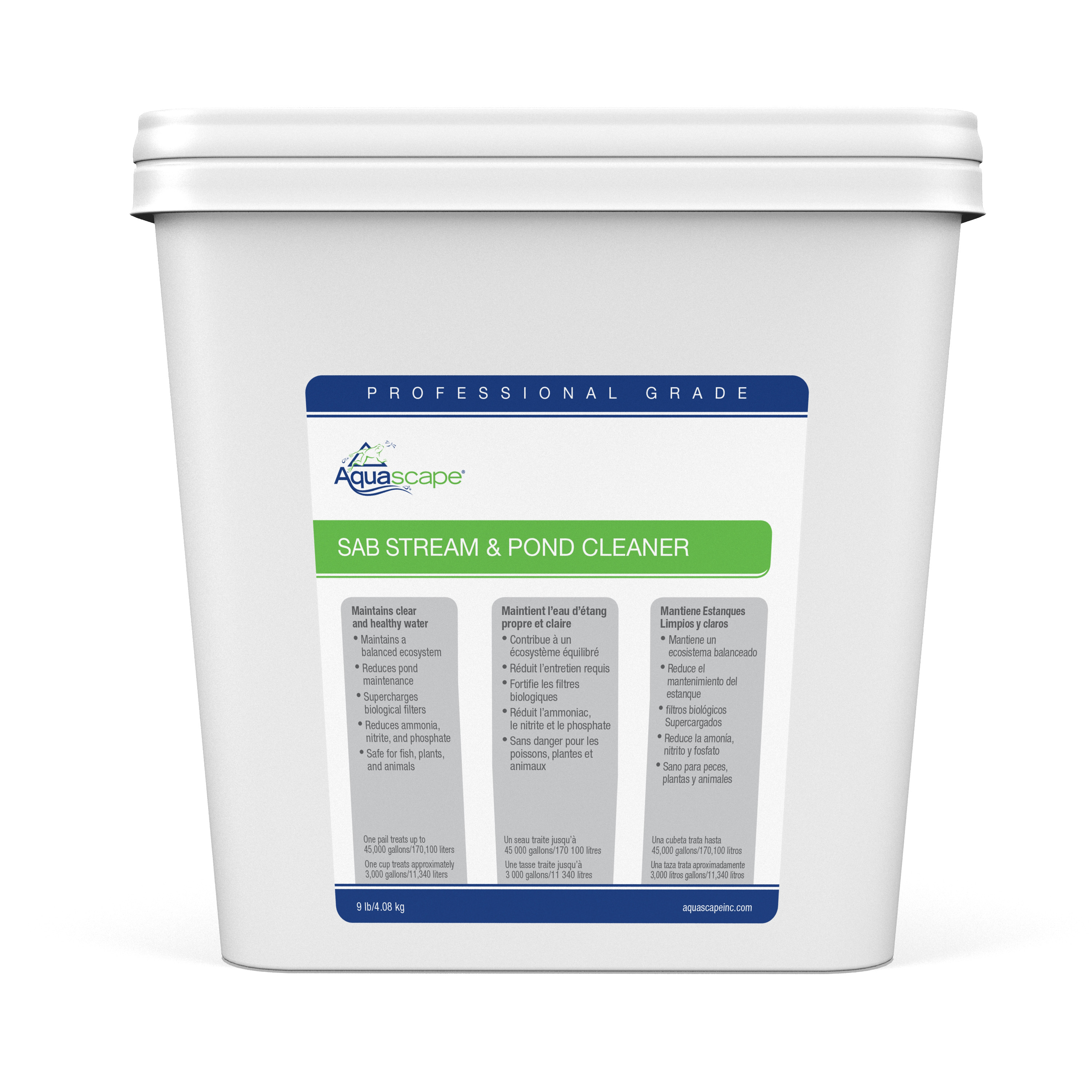 SAB Stream & Pond Cleaner Professional Grade - 4.08kg / 9lb
