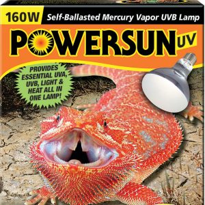 Zoo Med PowerSun UV 80 watt PUV-12 Self Ballasted Mercury Vapor UVB Lamp NEW 