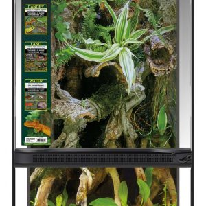 Zoo Med Paludarium - Terrarium And Aquarium - 10 Gallon - 18in x 18in x 36in