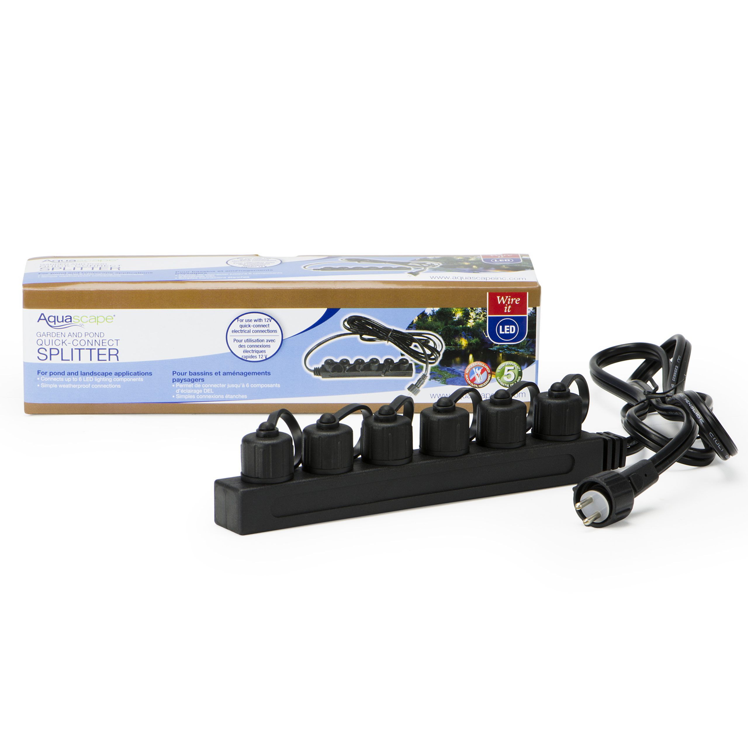 Garden and Pond 6-Way Quick-Connect Splitter
