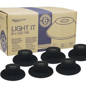 Garden and Pond 1-Watt LED Waterfall and Up Light 6-Pack