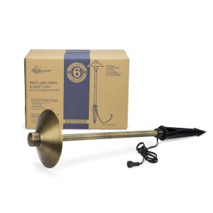 Path and Area 3-Watt LED Hat Top Landscape Light 6-Pack