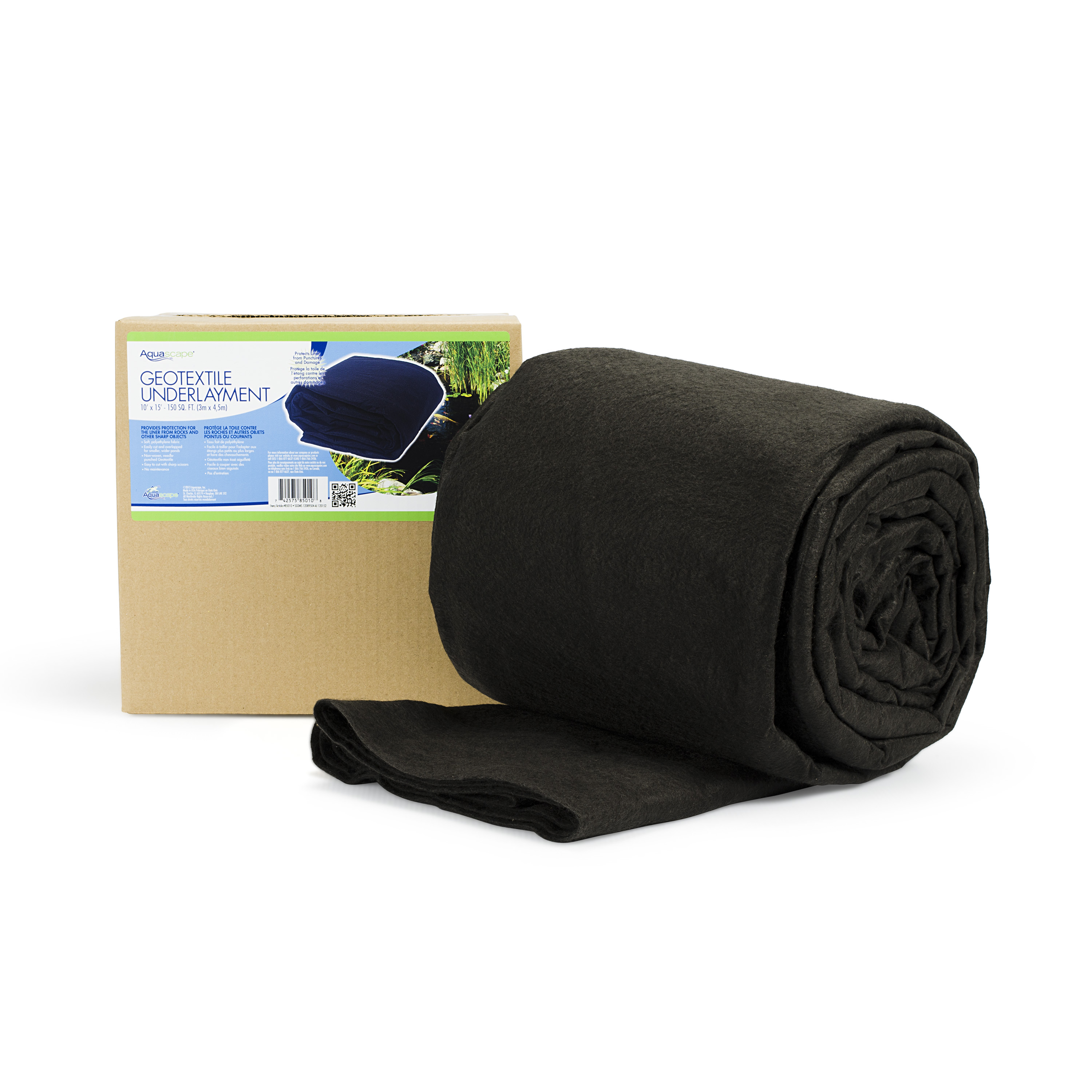 Boxed Non-Woven Geotextile Underlayment - 10' x 15'