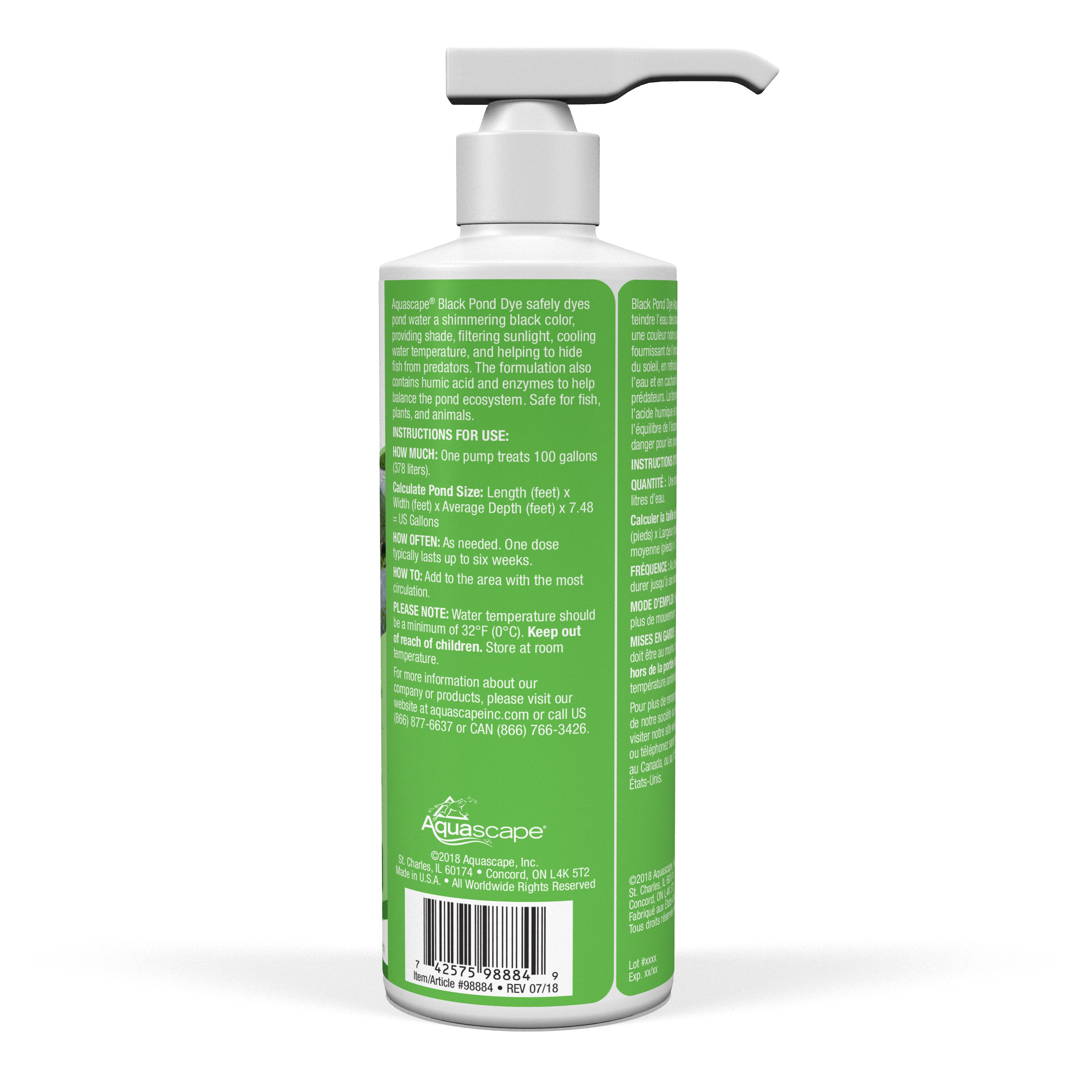 Black Pond Dye - 236ml / 8oz - Image 2